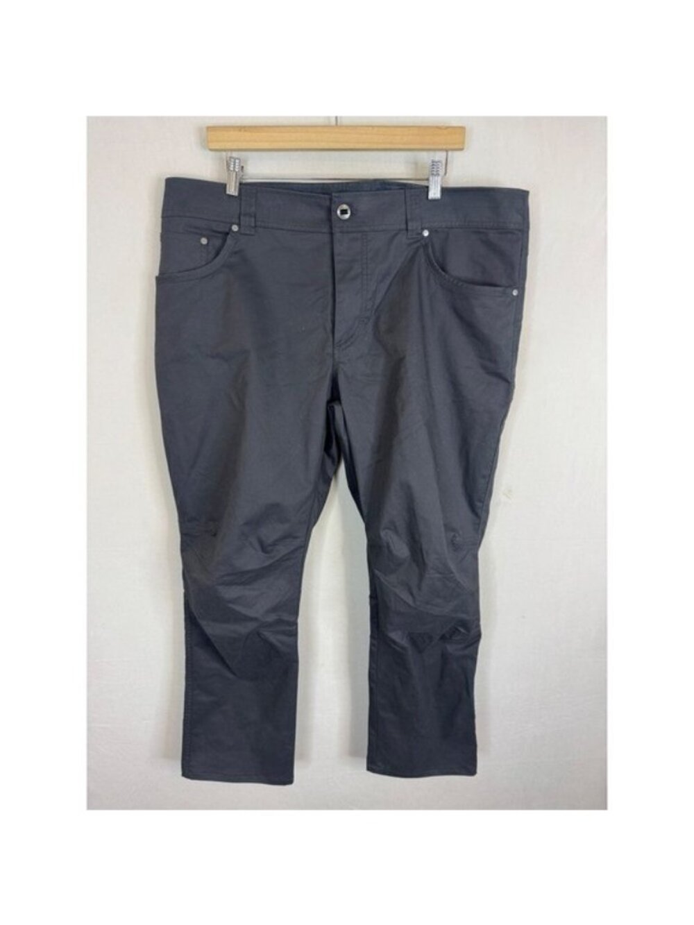 Kuhl Rydr Lite Klassik Fit Pants Mens 40x32 Charcoal Grey Stretch Hiking 5320